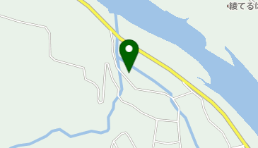 民宿あゆの山水の地図画像