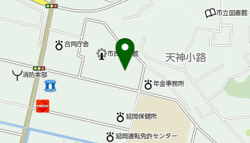 アスリートタウン延岡アリーナの地図画像