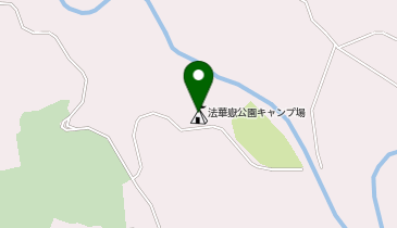 法華嶽公園キャンプ場の地図画像