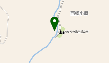 おせりの滝キャンプ場の地図画像