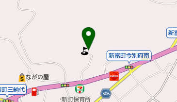 新富スポーツランドの地図画像