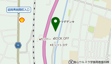 GiGO延岡の地図画像