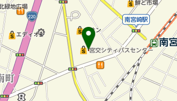 namco宮交シティ店の地図画像