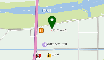 THE 3RD PLANETサープラ都城あそびタウンの地図画像