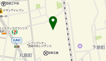 パーソルアクアパーク宮崎の地図画像