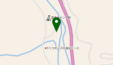 双子キャンプ村の地図画像