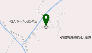 北郷温泉の地図画像
