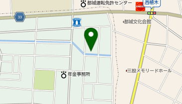 和楽笑の湯の地図画像