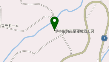 小林生駒高原葡萄酒工房の地図画像