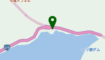 一ッ瀬ダムの地図画像