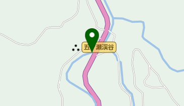 五ヶ瀬川渓谷の地図画像
