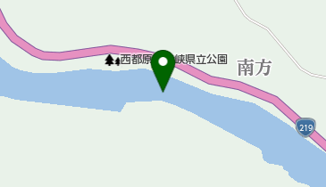 杉安峡の地図画像