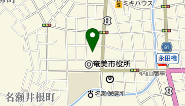 奄美市役所(名瀬総合支所)の地図画像