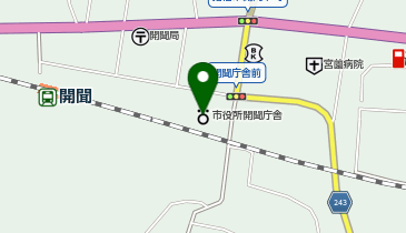 指宿市役所開聞庁舎の地図画像