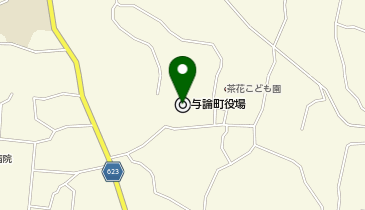 与論町役場の地図画像