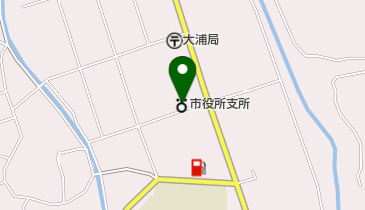 南さつま市役所大浦支所の地図画像