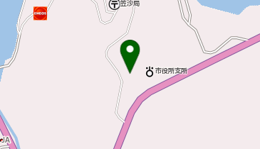 南さつま市役所笠沙支所の地図画像