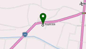 南さつま市役所金峰支所の地図画像