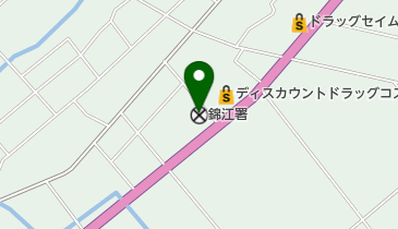 錦江警察署の地図画像