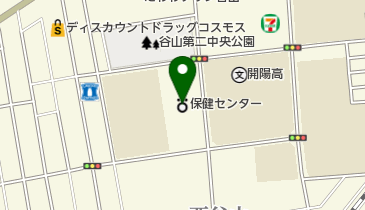 南部保健センターの地図画像