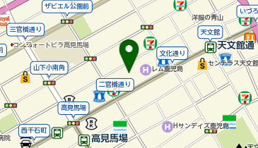 マザーズハローワークかごしまの地図画像