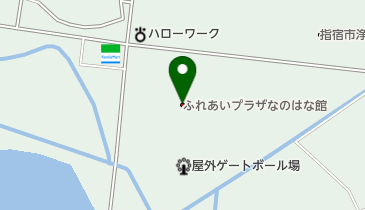 ふれあいプラザなのはな館の地図画像
