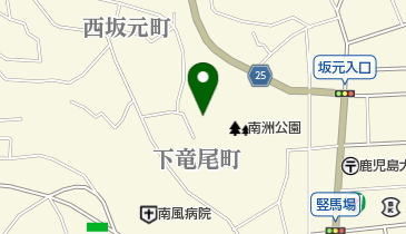 鹿児島市立西郷南洲顕彰館の地図画像