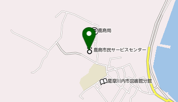 甑ミュージアムの地図画像