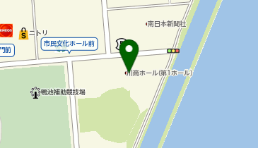 川商ホール(第1ホール)の地図画像