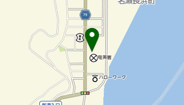 奄美市名瀬公民館の地図画像