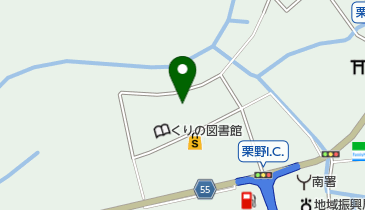 いきいきセンターくりの郷の地図画像
