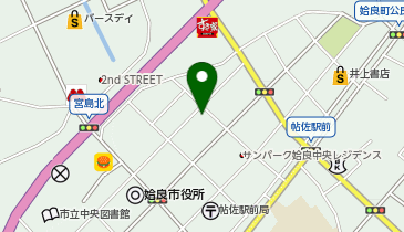南日本銀行姶良支店の地図画像