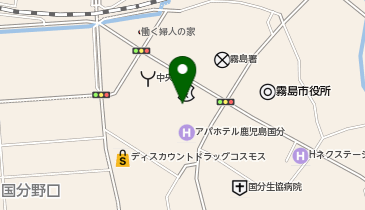 鹿児島相互信用金庫国分支店の地図画像