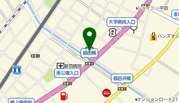 腎愛会上山病院の地図画像