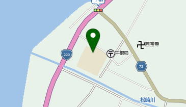 垂水市立牛根小学校の地図画像