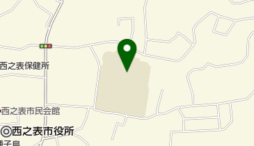 西之表市立榕城小学校の地図画像