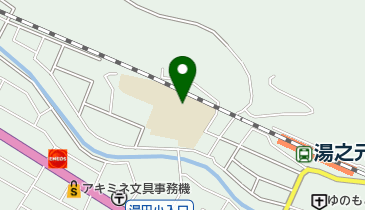 日置市立湯田小学校の地図画像