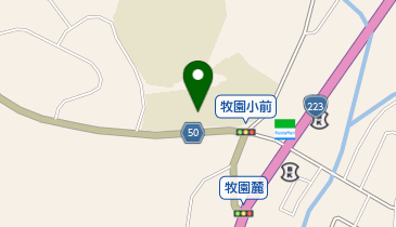 霧島市立牧園小学校の地図画像