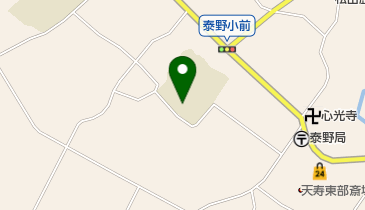 志布志市立泰野小学校の地図画像