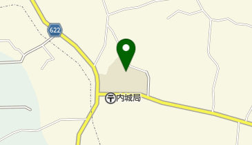 和泊町立内城小学校の地図画像