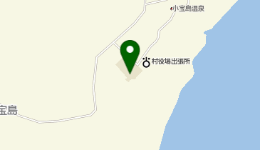 十島村立小宝島学園の地図画像