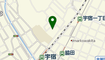 幼稚園型認定こども園宇宿幼稚園の地図画像