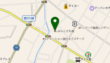 幼保連携型認定こども園しおんこども園の地図画像