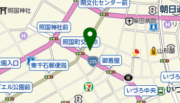 鹿児島情報ビジネス公務員専門学校の地図画像