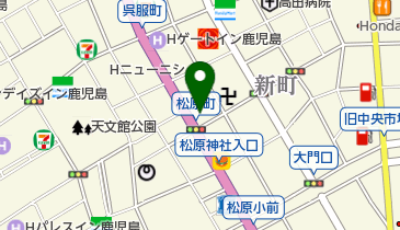 鹿児島医療工学専門学校の地図画像