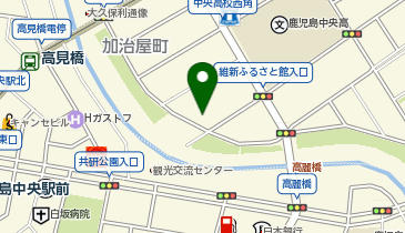 鹿児島ホテル短期大学校の地図画像