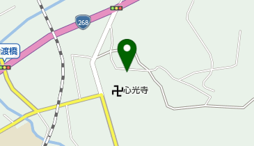 心光保育園の地図画像