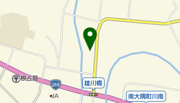 根占こども園の地図画像