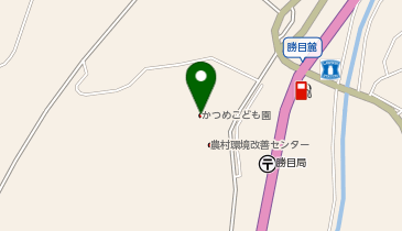 認定こども園かつめこども園の地図画像