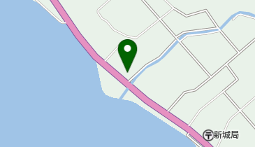 新城こども園の地図画像